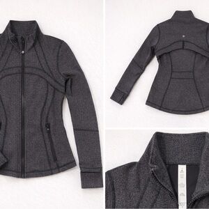 Lululemon Define Jacket – Size 4 – Heathered Charcoal Gray